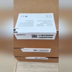 BRAND NEW Eero Wi-Fi System in White and Brown Packaging